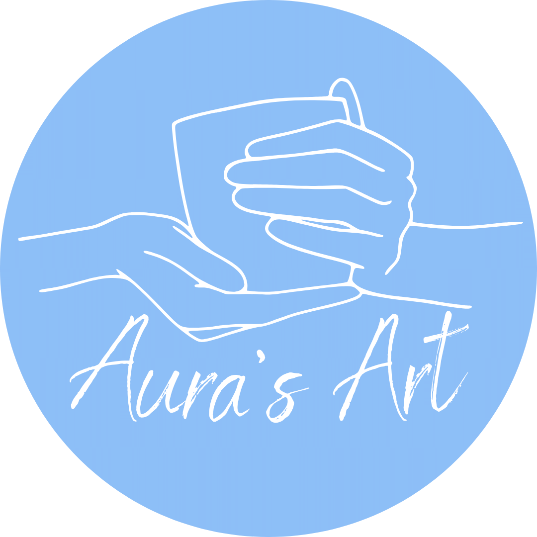 Aura's Art 🦋 Logo - Aura Maribel Pérez